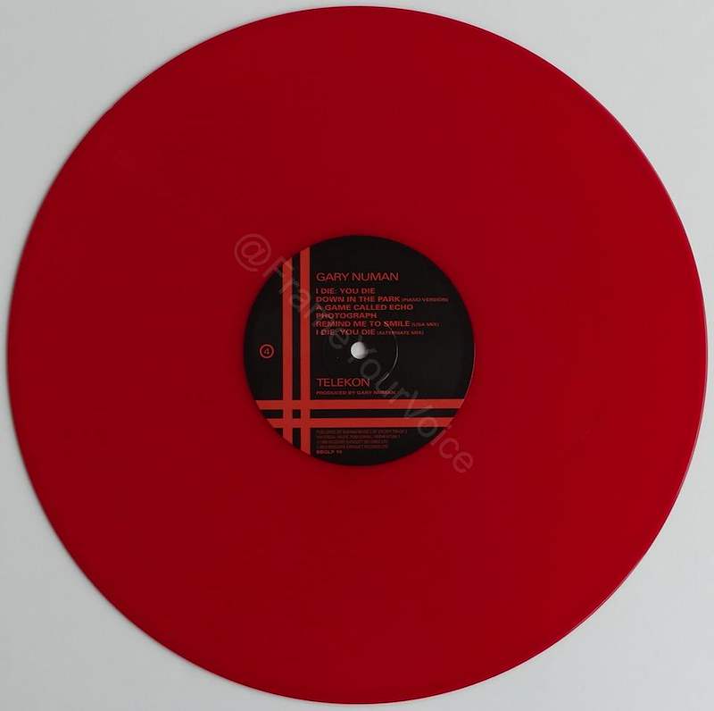 BBQLP 19 Red Vinyl D Side.